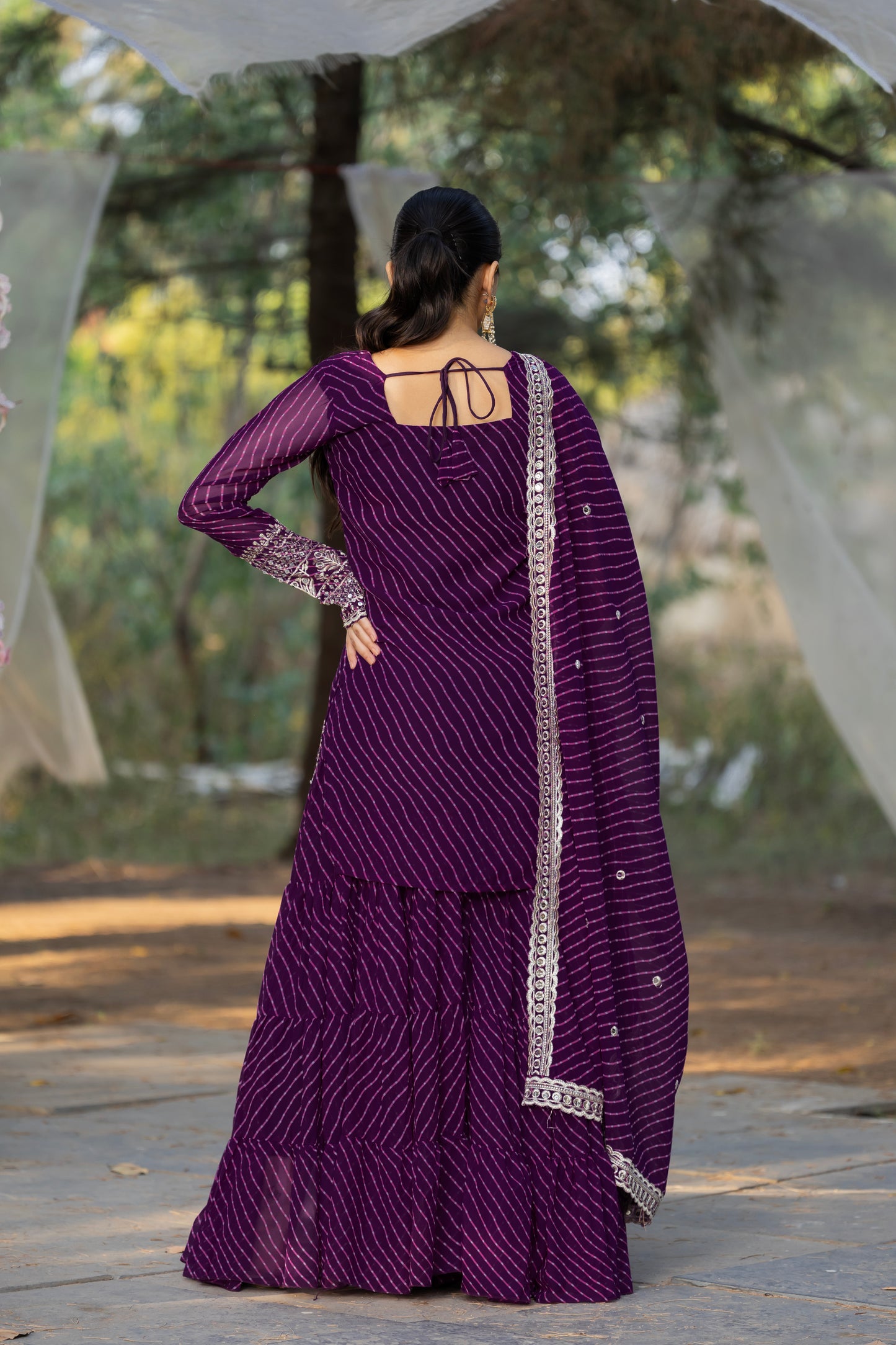 shararasuit|sharara|sharara clothes|sharara sets for women|sharara kurta set|kurta set|sharara kurta| Purple